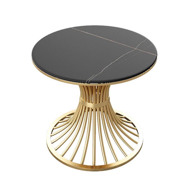 Round Shape Luxury Dining Table White Tone Fixed Table with Sintered Stone Clearhalo ' dining_table' 'Dining Tables & Seating' 'Dining Tables' 'furn' 'furn_dining_table' 'Furniture' 'furniture_dining_table' 'Kitchen & Dining Furniture' 'kitchen&dining_furn' 'kitchen' 'kitchen_dining_table' 1200x1200_84cd8c75-5240-4cd3-b957-557bb266e62a