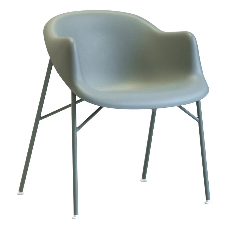 Scandinavian Style Plastic Dining Armchair Solid Back Single Side Chair for Home Use Clearhalo ' kitchen&dining_furn' 'Dining Chairs' 'Dining Tables & Seating' 'dining_chair' 'furn' 'furn_dining_chair' 'Furniture' 'furniture_dining_chair' 'Kitchen & Dining Furniture' 'kitchen' 1200x1200_84cf78bc-2c6c-4970-8cbc-7be4a88eb2b6