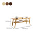 Contemporary Coffee Table 4 Legs Wooden Cocktail Table with Storage Clearhalo 'Coffee & Accent Tables' 'Coffee Tables' 'coffee_tables' 'furn' 'furn_coffee_tables' 'Furniture' 'Living Room Furniture' 1200x1200_84d15ca6-1af7-49a6-8af5-f8c4df81e9d6