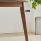 Solid Wood Dining Table Contemporary Style Dining Site Table with Tripod Base Clearhalo ' dining_table' 'Dining Tables & Seating' 'Dining Tables' 'furn' 'furn_dining_table' 'Furniture' 'furniture_dining_table' 'Kitchen & Dining Furniture' 'kitchen&dining_furn' 'kitchen' 'kitchen_dining_table' 1200x1200_84d34c64-78c1-44d8-a966-81e0e2f39d48