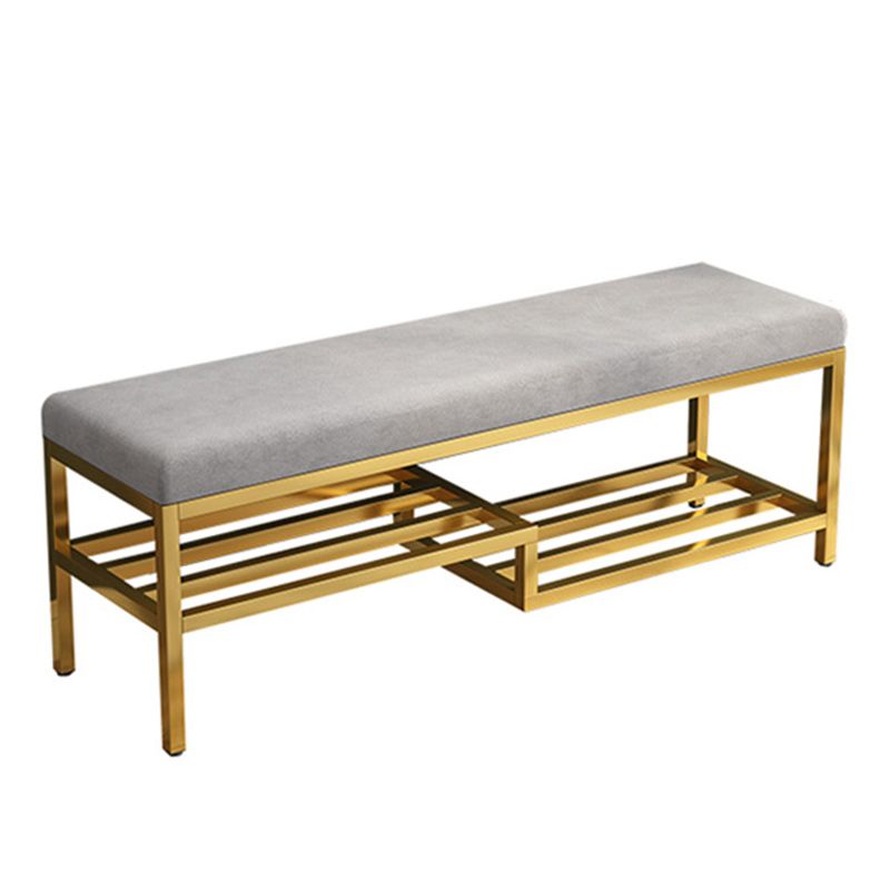 13.8" Wide Modern Seating Bench Rectangle Solid Color Entryway Bench with Storage Clearhalo 'Benches' 'Chairs & Seating' 'furn' 'furn_benches' 'Furniture' 'Living Room Furniture' 1200x1200_84d4952a-f3cd-4bc1-95e1-77e7f0937b68