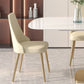 Contemporary Sintered Stone Top Standard Dining Set White Rectangle Shape Dining Set for Kitchen Clearhalo 'Dining Room Sets' 'Dining Tables & Seating' 'dining_room_set' 'furn' 'furn_dining_room_set' 'Furniture' 'furniture_dining_room_set' 'Kitchen & Dining Furniture' 'kitchen&dining_furn' 'kitchen' 1200x1200_84d5e4fe-b9bb-4527-80e9-0228b1079611