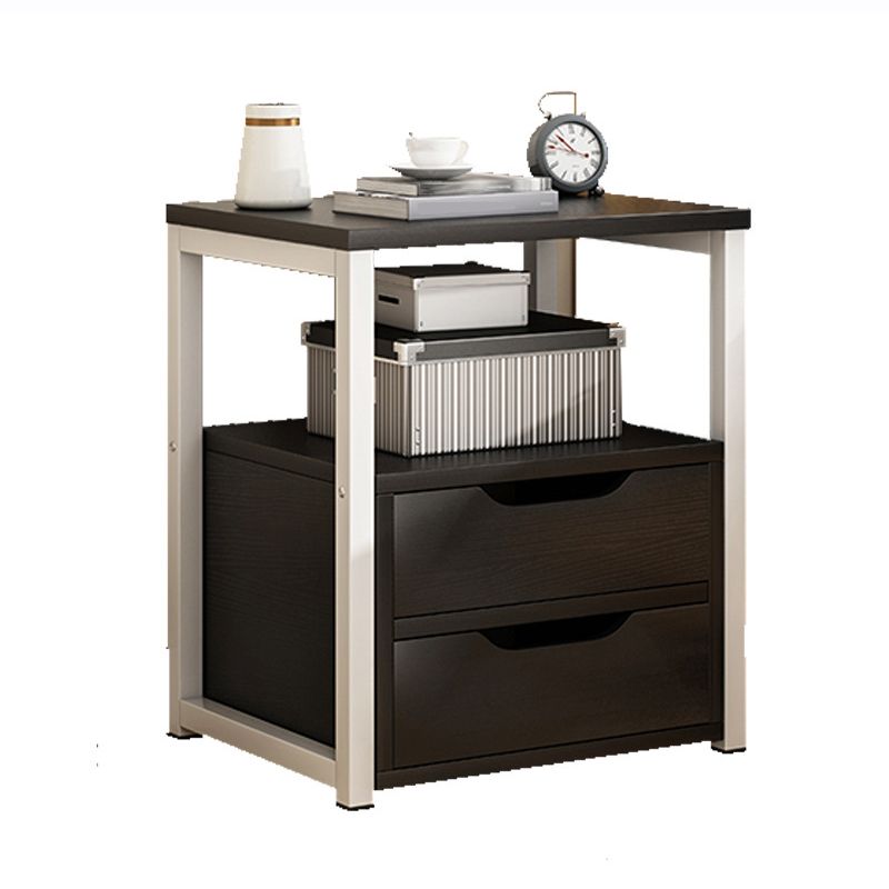 Contemporary Drawer Storage Bedside Cabinet Wood Nightstand for Bedroom Clearhalo 'Bedroom Furniture' 'furn' 'furn_night_stand' 'Furniture' 'night_stand' 'Nightstands' 1200x1200_84d67d30-1cc8-4fff-a9e2-e636de1ad406