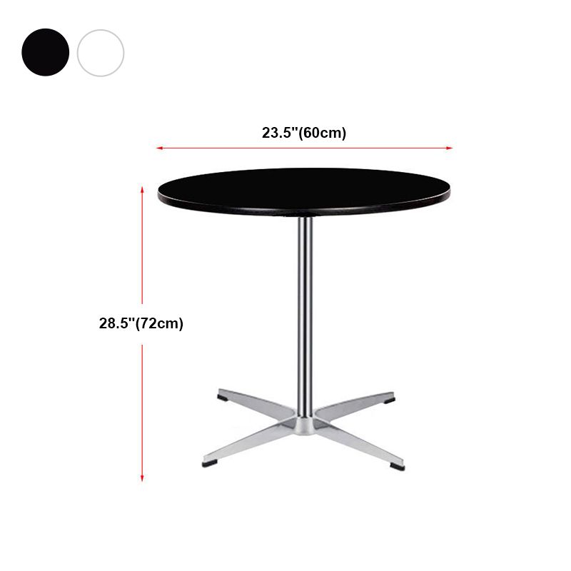 Solid Wood Dining Table Industrial Home Use Dining Table with Stainless Steel Base Clearhalo ' dining_table' 'Dining Tables & Seating' 'Dining Tables' 'Furniture' 'furniture_dining_table' 'Kitchen & Dining Furniture' 'kitchen&dining_furn' 'kitchen' 'kitchen_dining_table' 1200x1200_84da5cb2-f585-4fa2-be31-57badd648de0