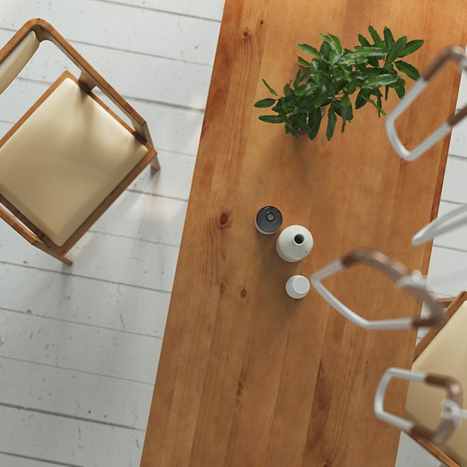 1/2/3/4 Pcs Pine Wood Industrial Dining Set with Rectangle Table Dinette Set Clearhalo 'Dining Room Sets' 'Dining Tables & Seating' 'dining_room_set' 'furn' 'furn_dining_room_set' 'Furniture' 'furniture_dining_room_set' 'Kitchen & Dining Furniture' 'kitchen&dining_furn' 'kitchen' 1200x1200_84dabc56-3be2-4500-9af0-604a221d8e29