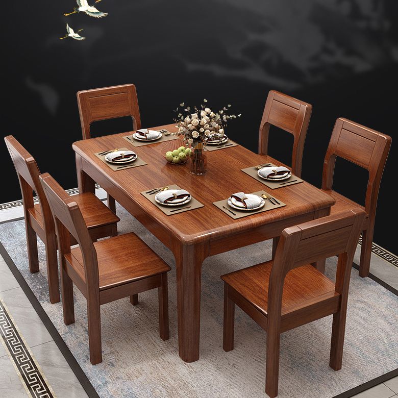 Solid Wood Mid-Century Modern Table Wood Top Table for Dining Room Clearhalo ' dining_table' 'Dining Tables & Seating' 'Dining Tables' 'furn' 'furn_dining_table' 'Furniture' 'furniture_dining_table' 'Kitchen & Dining Furniture' 'kitchen&dining_furn' 'kitchen' 'kitchen_dining_table' 1200x1200_84db685c-e168-469e-9c95-ba4baf54463d