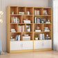 9.45" Wide Matte Finish Bookshelf Wood Standard Shelf Bookcase for Bedroom Clearhalo 'Bookcases' 'furn' 'furn_bookcases' 'Furniture' 'Office Furniture' 1200x1200_84df9fb4-5ce5-41ce-b6df-687c5da2c4fe