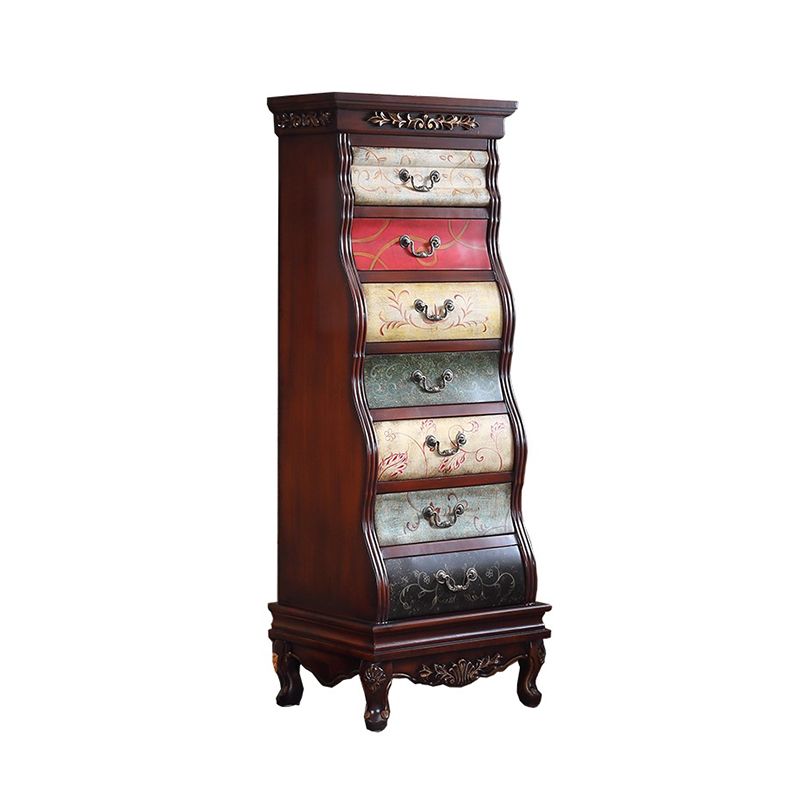 Traditional Birch Lingerie Chest Vertical Storage Chest Dresser for Home Clearhalo 'Bedroom Furniture' 'Dressers & Chests' 'dressers_chests' 'furn' 'furn_dressers_chests' 'Furniture' 1200x1200_84dfc60d-9a03-495d-9923-98f03f74b618
