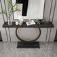 Modern Rectangle Console Accent Table Antique Finish Console Sofa Table in Stone Clearhalo 'Console Tables' 'console_tables' 'Entry & Mudroom Furniture' 'furn' 'furn_console_tables' 'Furniture' 1200x1200_84e083db-b5b9-458d-96fa-20f12403a795