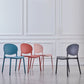 Contemporary Style Stackable Chairs Dining Open Back Armless Chair with Plastic Legs Clearhalo 'Dining Chairs' 'Dining Tables & Seating' 'dining_chair' 'Furniture' 'furniture_dining_chair' 'Kitchen & Dining Furniture' 1200x1200_84e1cc13-a5d2-44d0-bf82-bdd5c8740dec