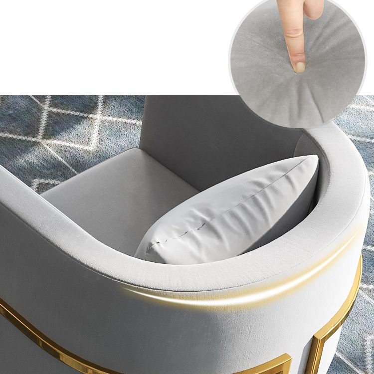 Glam Style Marble Dining Table 1/2/3/4/5 Pieces Dining Set for Home Use Clearhalo 'Dining Room Sets' 'Dining Tables & Seating' 'dining_room_set' 'furn' 'furn_dining_room_set' 'Furniture' 'furniture_dining_room_set' 'Kitchen & Dining Furniture' 1200x1200_84e273b7-1585-4052-ac82-d5b61ce1f909