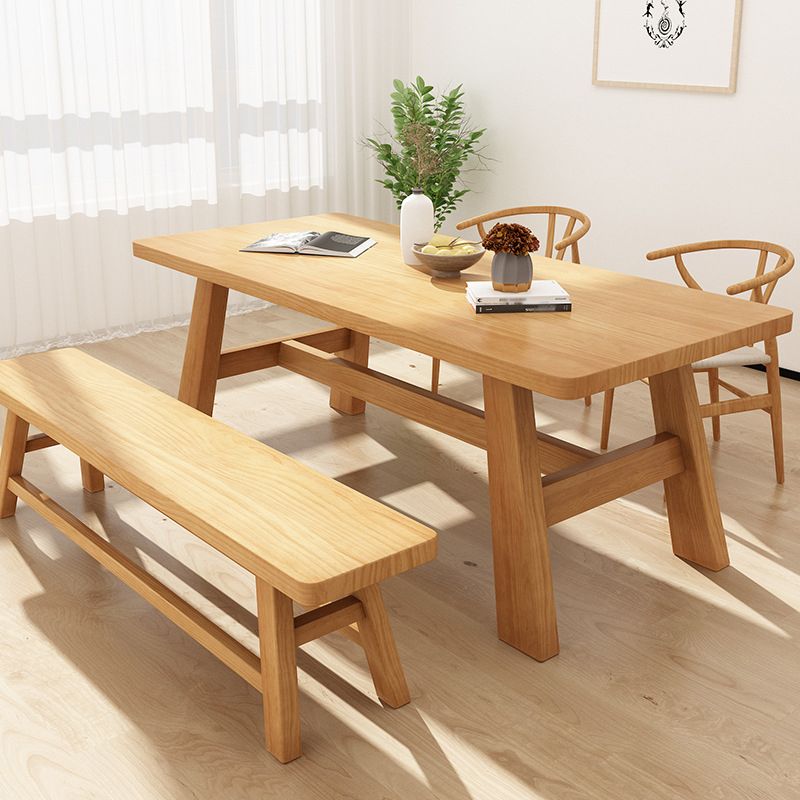 Modern 1/2/5/7 Pieces Dining Sets Solid Wood Dining Table and Chairs Clearhalo 'Dining Room Sets' 'Dining Tables & Seating' 'dining_room_set' 'furn' 'furn_dining_room_set' 'Furniture' 'furniture_dining_room_set' 'Kitchen & Dining Furniture' 1200x1200_84e2e155-ed0d-4f2d-b8c0-14897189d060