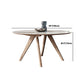 Round Dining Table Set 1/4/5 Pcs Solid Wood Frame Solid Wood Frame Clearhalo 'Dining Room Sets' 'Dining Tables & Seating' 'dining_room_set' 'furn' 'furn_dining_room_set' 'Furniture' 'Kitchen & Dining Furniture' 1200x1200_84e9762b-1db9-4278-a788-e8ebfbd40fe5