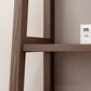 Wooden Ladder Bookshelf Modern Style Open Back Bookcase for Home Office