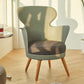 Modern Design Upholstered Dining Chairs Solid Back Chair for Home