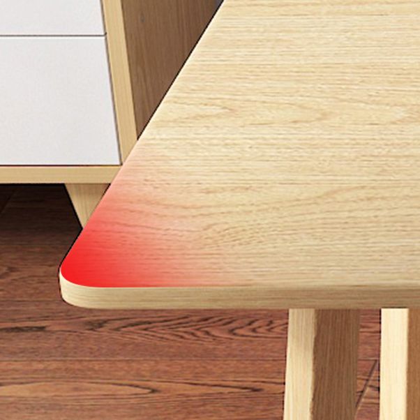 Modern Solid Wood Dining Room Set with Rectangle Table Dining Table Furniture for Home Clearhalo 'Dining Room Sets' 'Dining Tables & Seating' 'dining_room_set' 'furn' 'furn_dining_room_set' 'Furniture' 'furniture_dining_room_set' 'Kitchen & Dining Furniture' 'kitchen&dining_furn' 'kitchen' 1200x1200_84f2dca0-2c17-4db9-ad3e-e01dcdee6c91