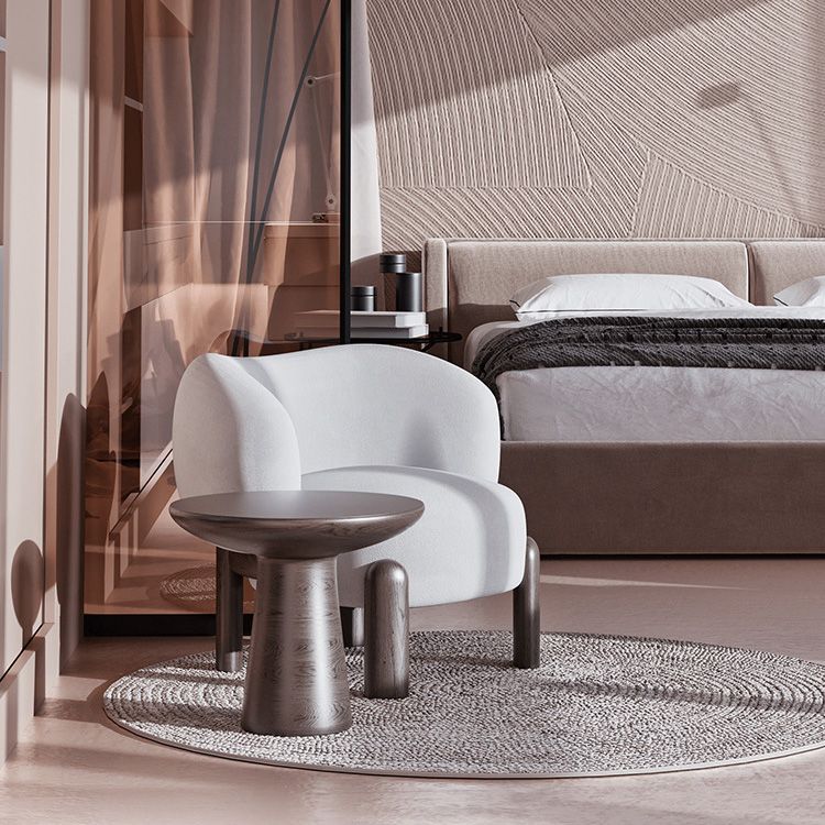 Contemporary Basic Four Leg Armchair Bedroom Solid Color Arm Chair Clearhalo 'Accent Chairs' 'accent_chairs' 'Chairs & Seating' 'furn' 'furn_accent_chairs' 'Furniture' 'Living Room Furniture' 1200x1200_84f5747d-7f41-4780-bbc6-5591af15aa5c