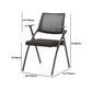 Contemporary Desk Chair Black Fixed Arms Low Back Office Chair Clearhalo 'furn' 'furn_office_chair' 'Furniture' 'Office Chairs' 'Office Furniture' 'office_chair' 1200x1200_84f9d991-78aa-4573-8067-e111f469871c