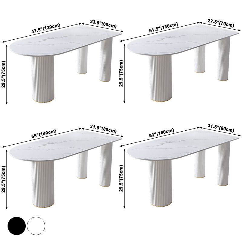 Metal Contemporary Free Form Dining Table Marble Top Table for Kitchen and Dining Room Clearhalo ' dining_table' 'Dining Tables & Seating' 'Dining Tables' 'furn' 'furn_dining_table' 'Furniture' 'furniture_dining_table' 'Kitchen & Dining Furniture' 'kitchen&dining_furn' 'kitchen' 'kitchen_dining_table' 1200x1200_84fa326d-c28a-40c3-b5b9-a6afbc10a2d1