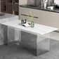 Contemporary Sintered Stone Standard Dining Table Rectangle Dining Table with Double Pedestal Clearhalo ' dining_table' 'Dining Tables & Seating' 'Dining Tables' 'furn' 'furn_dining_table' 'Furniture' 'furniture_dining_table' 'Kitchen & Dining Furniture' 'kitchen&dining_furn' 'kitchen' 'kitchen_dining_table' 1200x1200_84fb2287-cc6f-45bd-bfd8-83b9c48adc78