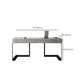 2 Drawers Writing Desk Rectangular Shaped Grey Office Desk for Home Clearhalo 'furn' 'furn_office_desk' 'Furniture' 'Office Desks' 'Office Furniture' 'office_desk' 1200x1200_84fb5ba5-2ca9-445b-994f-2a4509448398