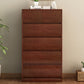 Contemporary Lingerie Chest Rubber Wood Storage Chest Dresser for Home Office