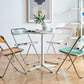 Metal Contemporary Round Dining Table Wood Top Table for Dining Room and Kitchen Clearhalo ' dining_table' 'Dining Tables & Seating' 'Dining Tables' 'Furniture' 'furniture_dining_table' 'Kitchen & Dining Furniture' 'kitchen&dining_furn' 'kitchen' 'kitchen_dining_table' 1200x1200_84fc85a4-ca36-43b2-a7e5-a82666e7d495