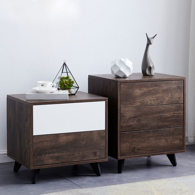 15.74" Wide Contemporary Accent Chest with Drawers Rectangle Wood Chest Clearhalo 'Cabinets & Chests' 'cabinets_chests' 'furn' 'furn_cabinets_chests' 'Furniture' 'Living Room Furniture' 1200x1200_84fcf815-de86-4aaf-83ca-3d321c001e09