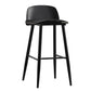 Modern Armless Backrest Counter Stool Iron Kitchen Bar Stool with Acrylic Seat and Pedal Clearhalo 'Bar Furniture' 'Bar Stools' 'bar_stools' 'furn' 'furn_bar_stools' 'Furniture' 'furniture_bar_stools' 'Kitchen & Dining Furniture' 1200x1200_84fe122a-c0ac-477f-833a-66b803fb9e02
