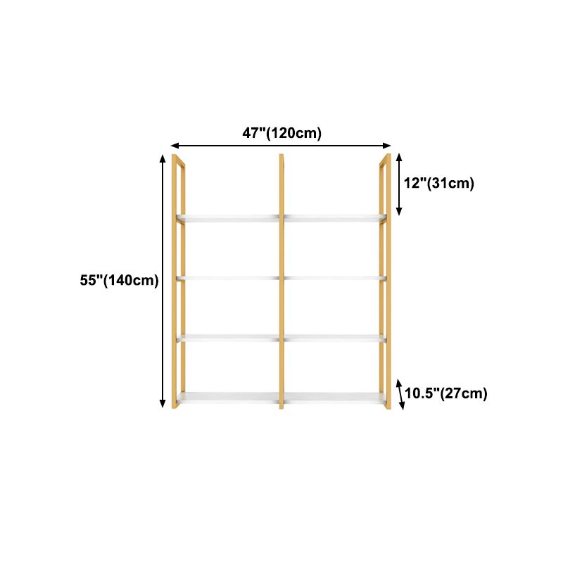 10.63"W Bookshelf Glam Style Wall Mounted Bookcase for Home Office Study Room Clearhalo 'Bookcases' 'furn' 'furn_bookcases' 'Furniture' 'furniture_bookcases' 'kitchen' 'kitchen_bookcases' 'Living Room Furniture' 'Office Furniture' 1200x1200_84fed563-d672-4d90-8906-cf488f5e8508