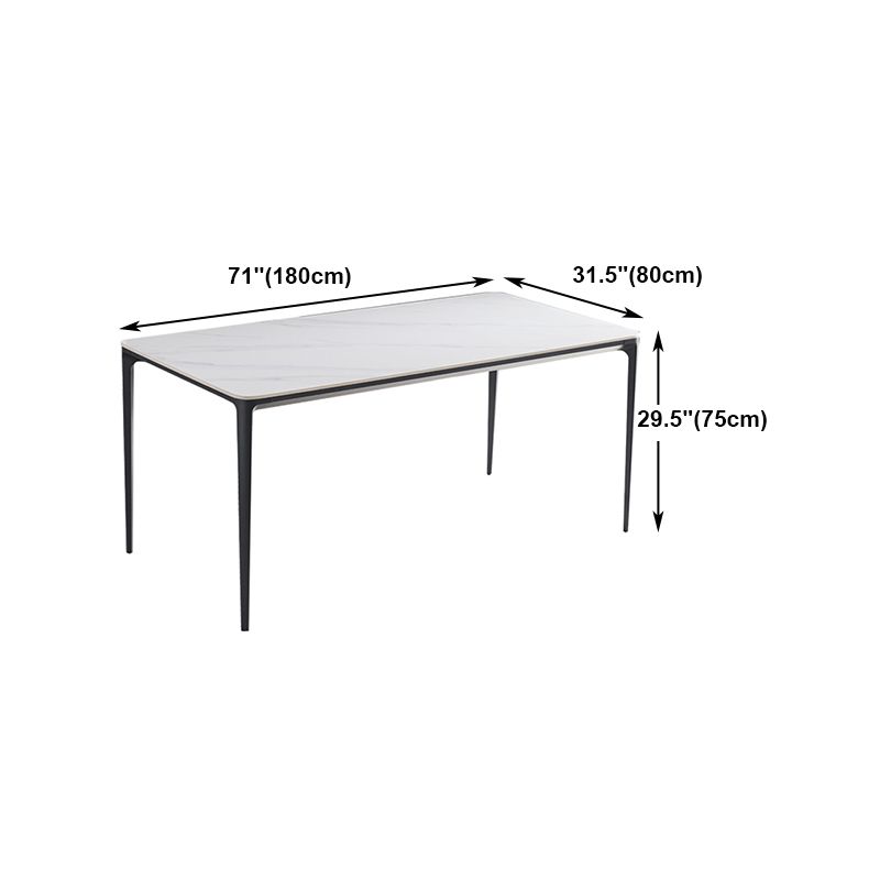 Contemporary 1/4/6/7 Pieces Dining Set Sintered Stone Dining Room Set Clearhalo 'Dining Room Sets' 'Dining Tables & Seating' 'dining_room_set' 'furn' 'furn_dining_room_set' 'Furniture' 'furniture_dining_room_set' 'Kitchen & Dining Furniture' 'kitchen&dining_furn' 'kitchen' 1200x1200_84ff24a6-3dda-43ff-8ff5-33a8abd4b54c