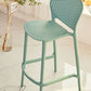 Nordic Style Bar-stool Plastic Counter Bar Stool for Kitchen Bar with Plastic Legs Clearhalo 'Bar Furniture' 'Bar Stools' 'bar_stools' 'furn' 'furn_bar_stools' 'Furniture' 'furniture_bar_stools' 'Kitchen & Dining Furniture' 1200x1200_850176f1-62f4-483f-9dc7-9b969400e6c0