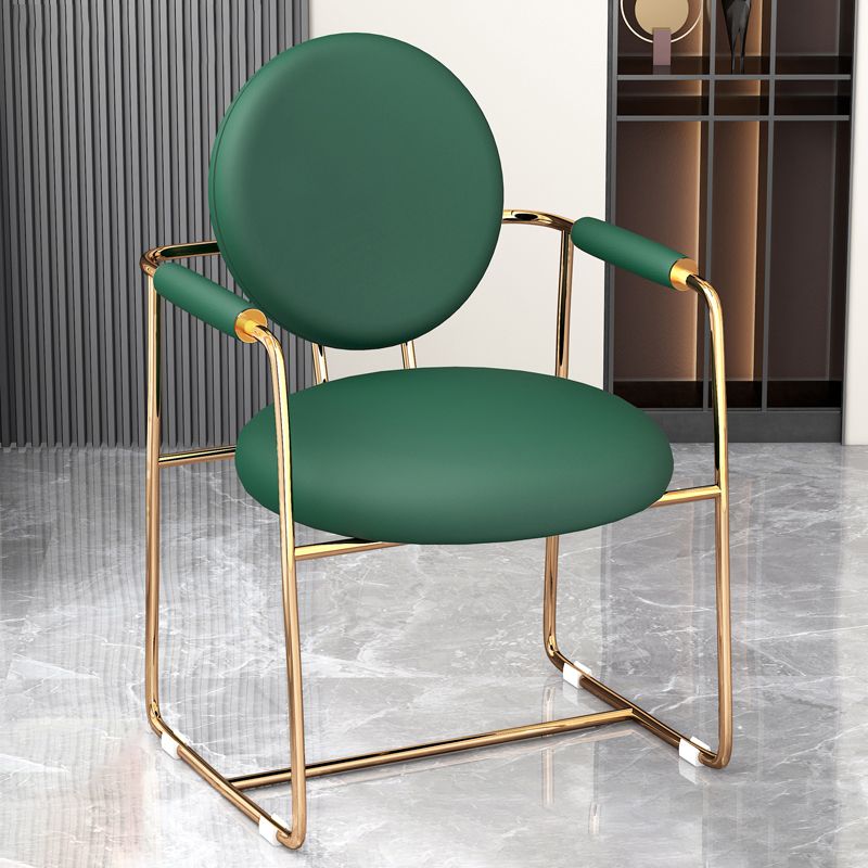 Scandinavian Style Upholstered Arm Side Chairs Open Back Dining Side Chairs (Set of 2) Clearhalo ' kitchen&dining_furn' 'Dining Chairs' 'Dining Tables & Seating' 'dining_chair' 'furn' 'furn_dining_chair' 'Furniture' 'furniture_dining_chair' 'Kitchen & Dining Furniture' 'kitchen' 1200x1200_8502e487-da2f-402c-a92c-abcf27cf15ce