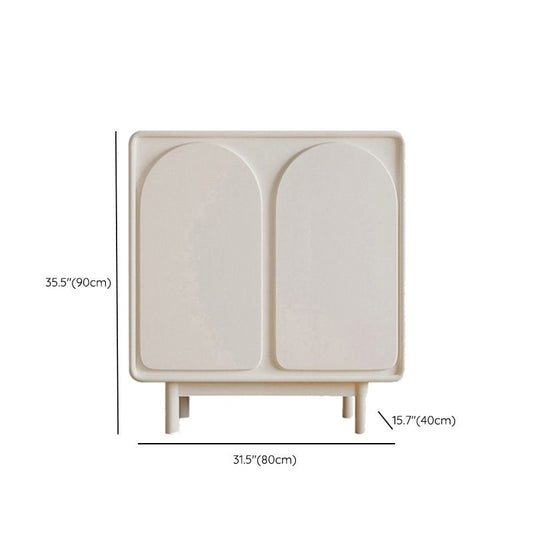 Rettangolo di stoccaggio domestico Sideboard di legno moderno per cucina