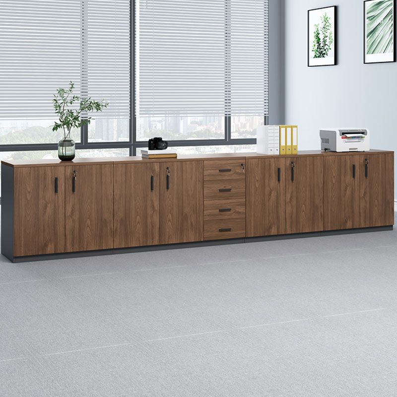 Lateral moderner Aktenschrank konstruierter Holzdateischrank mit Schloss und Lagerung