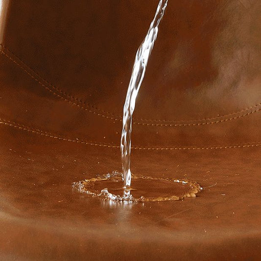 Industrielle Rückenlehne Armless Counter Stool Eisen einstellbarer Barhocker mit Lederkissen