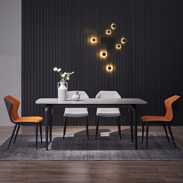 1/2/5/7 Pieces Dining Chairs Set Contemporary Rectangle Dining Table Set Clearhalo 'Dining Room Sets' 'Dining Tables & Seating' 'dining_room_set' 'furn' 'furn_dining_room_set' 'Furniture' 'furniture_dining_room_set' 'Kitchen & Dining Furniture' 'kitchen&dining_furn' 'kitchen' 1200x1200_850834a6-0d8e-48d1-bc4f-cc0410d4ba2b