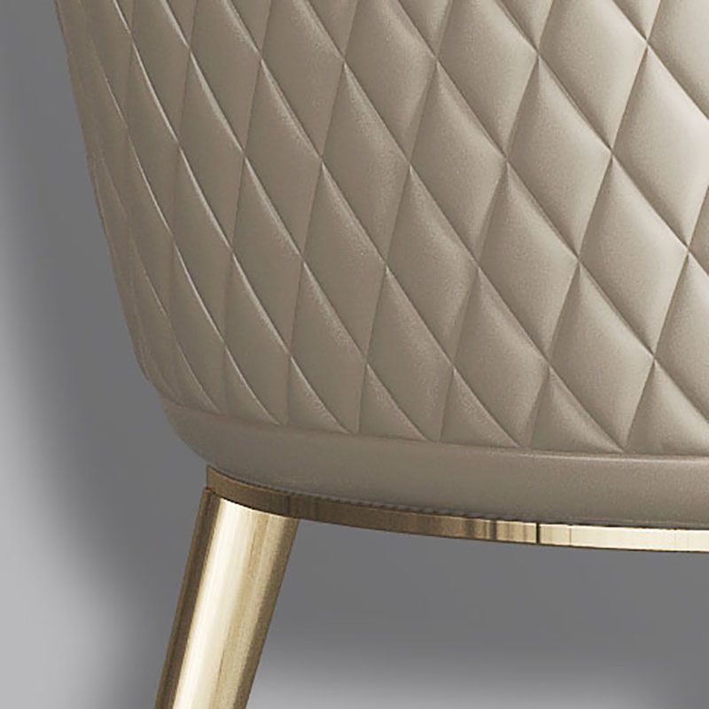 Scandinavian Style Metal Dining Chair Dining Room Armless Solid Back Chair (Set of 2) Clearhalo ' kitchen&dining_furn' 'Dining Chairs' 'Dining Tables & Seating' 'dining_chair' 'furn' 'furn_dining_chair' 'Furniture' 'furniture_dining_chair' 'Kitchen & Dining Furniture' 'kitchen' 1200x1200_8508ab53-e146-4985-ae88-c5ed17c283fe