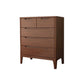 Mid-Century Modern Accent Chest with Straight Legs in Rubberwood Clearhalo 'Cabinets & Chests' 'cabinets_chests' 'furn' 'furn_cabinets_chests' 'Furniture' 'Living Room Furniture' 1200x1200_850c4ece-552b-4b8d-b2b0-b18c17f753ec