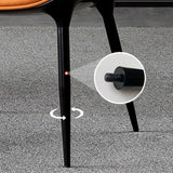 Contemporary Style Leather Dining Chairs Solid Back Arm Side Chairs (Set of 2) Clearhalo ' kitchen&dining_furn' 'Dining Chairs' 'Dining Tables & Seating' 'dining_chair' 'furn' 'furn_dining_chair' 'Furniture' 'furniture_dining_chair' 'Kitchen & Dining Furniture' 'kitchen' 1200x1200_85117f35-5b74-4dde-b9e6-0b527b05db7e