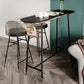 Indoor 1/2/3 Pieces Table and Stool Set Glam Trestle Stone Top Bar Table Set Clearhalo 'Bar Furniture' 'furn' 'furn_home_bar_bar_sets' 'Furniture' 'Home Bars & Bar Sets' 'home_bar_bar_sets' 'Kitchen & Dining Furniture' 1200x1200_85125d03-023e-4706-a446-6c825baf56d6