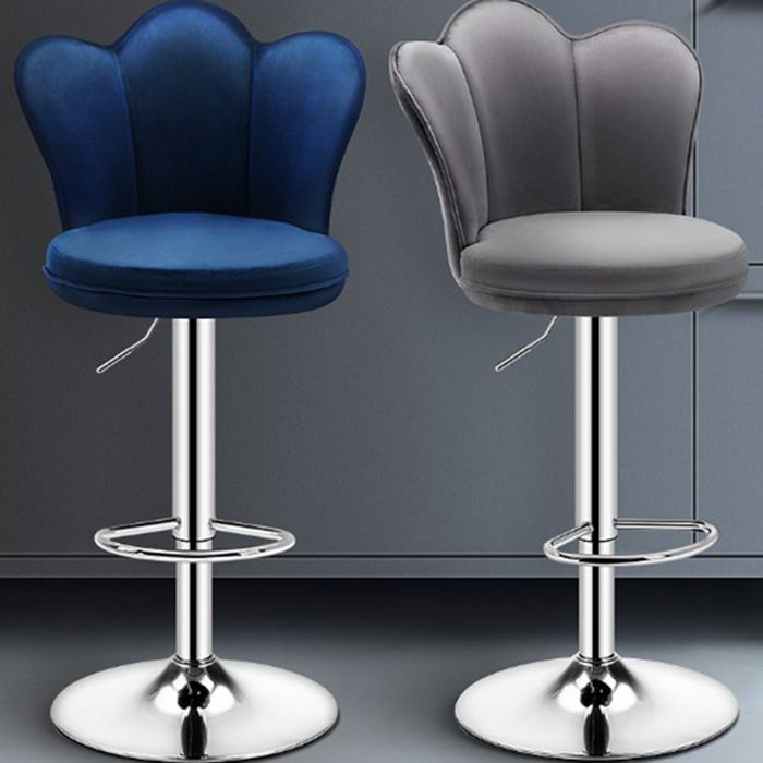 Dining Room Nordic Style Barstool Adjustable Bar Stool with Liftable Pedestal Clearhalo 'Bar Furniture' 'Bar Stools' 'bar_stools' 'furn' 'furn_bar_stools' 'Furniture' 'Kitchen & Dining Furniture' 1200x1200_8516e434-4b21-4ef3-87b4-a31e9e5221ec