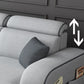 31.49" Tall Sectional Sofa Faux Leather/Linen Modular Sofa with Cushion Back Clearhalo 'furn' 'furn_sectionals' 'Furniture' 'Living Room Furniture' 'Sectionals' 1200x1200_8518b9de-6494-4ec5-a4ca-06fb90f0d8e8