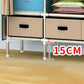 Contemporary Style Metal Wardrobe 3-drawer Wardrobe Closet for Bedroom