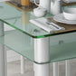 Metal Modern Rectangle Indoor Table Glass Table for Kitchen and Dining Room Clearhalo ' dining_table' 'Dining Tables & Seating' 'Dining Tables' 'furn' 'furn_dining_table' 'Furniture' 'furniture_dining_table' 'Kitchen & Dining Furniture' 'kitchen&dining_furn' 'kitchen' 'kitchen_dining_table' 1200x1200_8519e79b-d00f-46a9-9c3e-4f401e479951