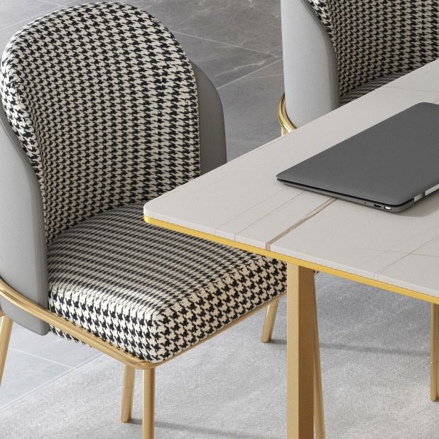 Tavolo da scrittura a casa di pietra sinterizzata tavola di incontri fissi industriale