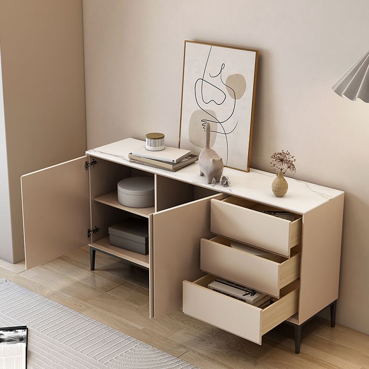 3-Drawer Sideboard Buffet Manufactured Wood Modern Style Sideboard Buffet Clearhalo 'buffet_sideboard' 'Buffets & Sideboards' 'furn' 'furn_buffet_sideboard' 'Furniture' 'Kitchen & Dining Furniture' 1200x1200_851f46d9-7ef2-421d-b6fa-1eecfb553475