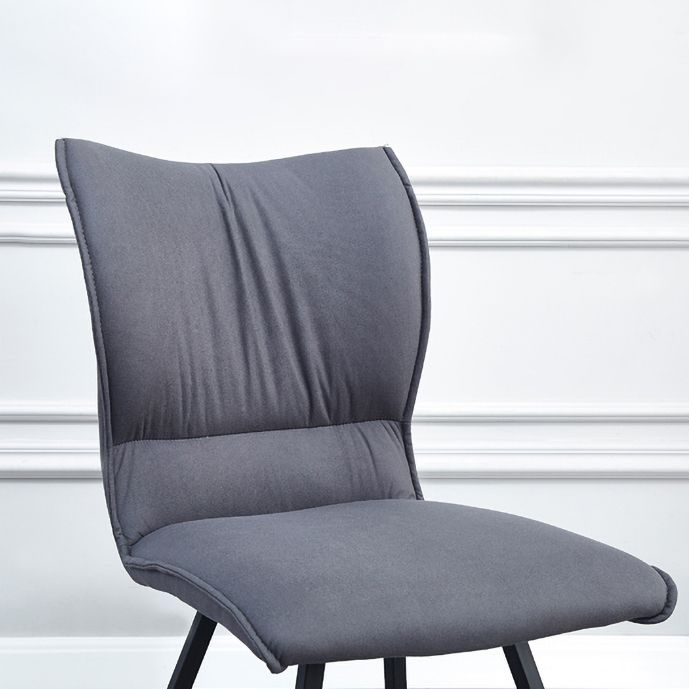 Modern Upholstered Side Chair Matte Finish Parsons Chair for Dining Room Clearhalo ' kitchen&dining_furn' 'Dining Chairs' 'Dining Tables & Seating' 'dining_chair' 'furn' 'furn_dining_chair' 'Furniture' 'furniture_dining_chair' 'Kitchen & Dining Furniture' 'kitchen' 1200x1200_85262385-3030-4875-823d-1f26a2061e1d