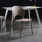 Scandinavian Open Back Side Chair Plastic Side Chair for Home