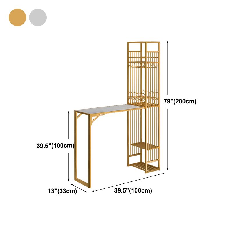 Rectangle Double Pedestal Bistro Bar Desk Indoor Bistro Bar Height Cocktail Table Clearhalo 'Bar Furniture' 'Bar Tables' 'bar_tables' 'furn' 'furn_bar_tables' 'Furniture' 'furniture_bar_tables' 'Kitchen & Dining Furniture' 'kitchen&dining_furn' 'kitchen' 1200x1200_85290dc3-c4e6-42c9-be1b-4c3f3da1caa5